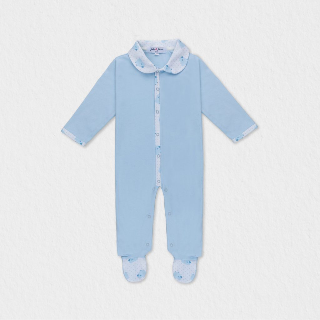Baby Pyjama Charlie Organic Cotton Sheep Print