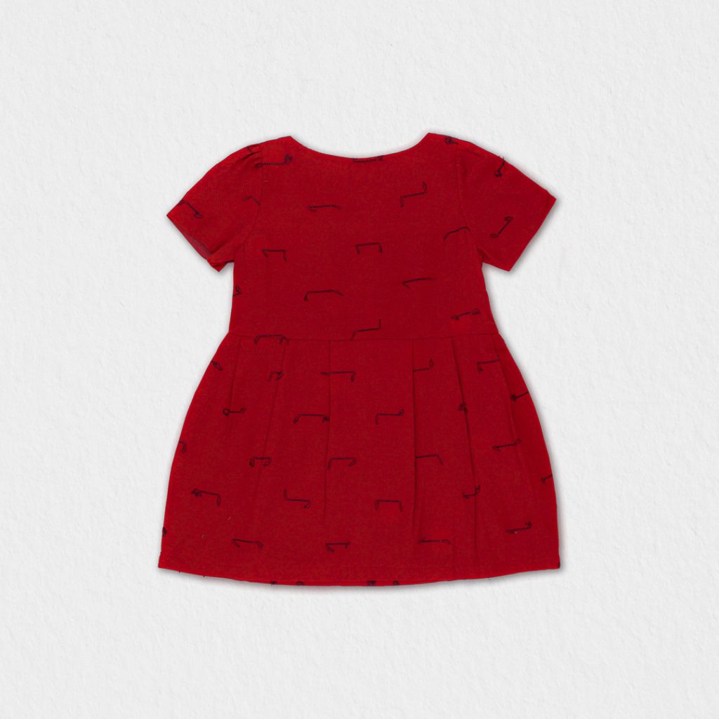 Girl Dress Cendy Red