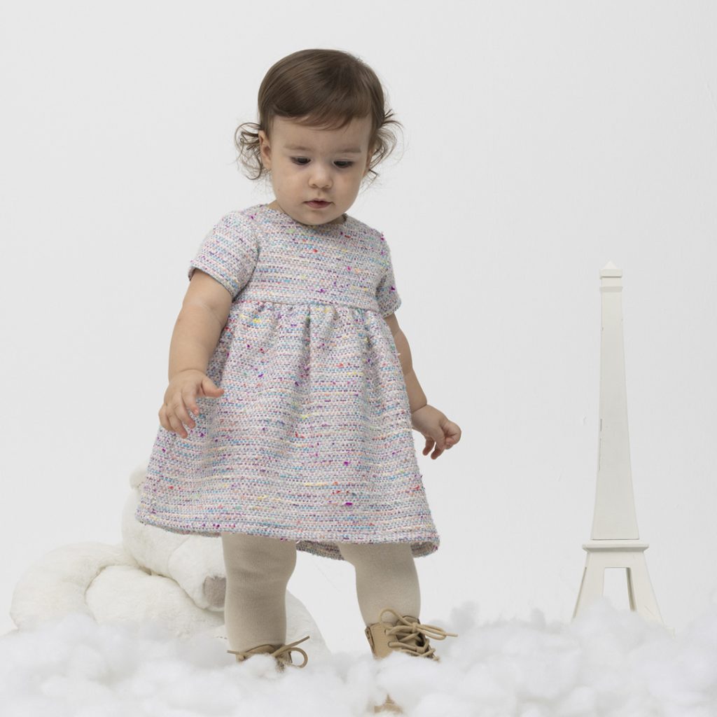 BABY GIRL TWEED DRESS CECILLE