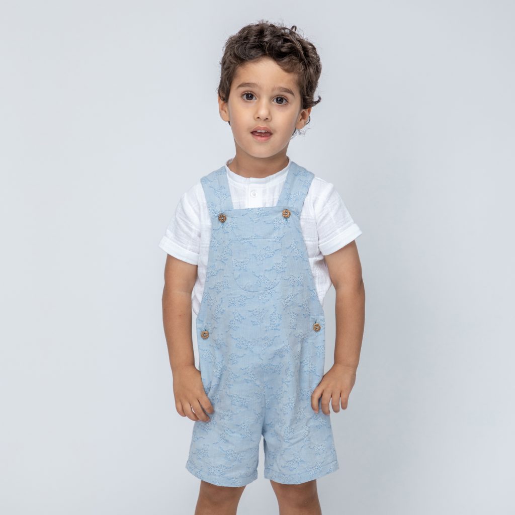 COTTON OVERALL FOR BABY BOY